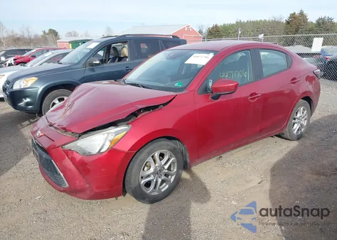 2017 Toyota Yaris Ia из США, поврежденный, VIN 3MYDLBYV0HY165036